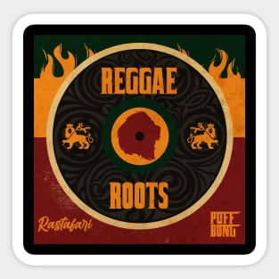 Reggae Roots LP Sticker